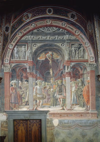 The Stairway to Heaven, 1441 by Lorenzo di Pietro Vecchietta